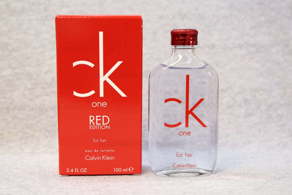 CK One Red Edition For Her - Maximum Fragrance