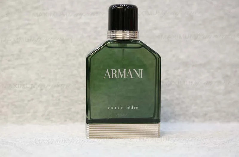 Armani Eau de Cedre Pour Homme - Maximum Fragrance