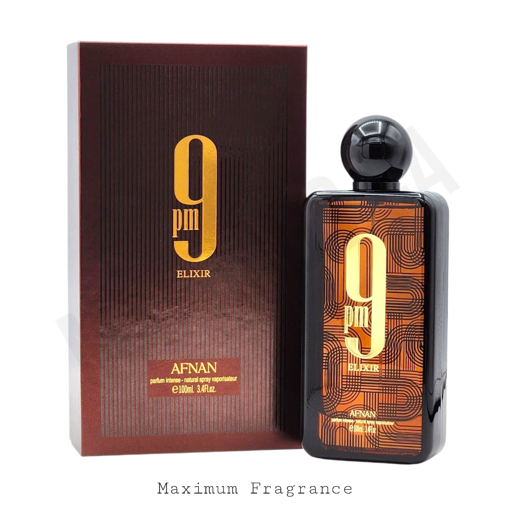 Afnan 9 PM Elixir - Maximum Fragrance
