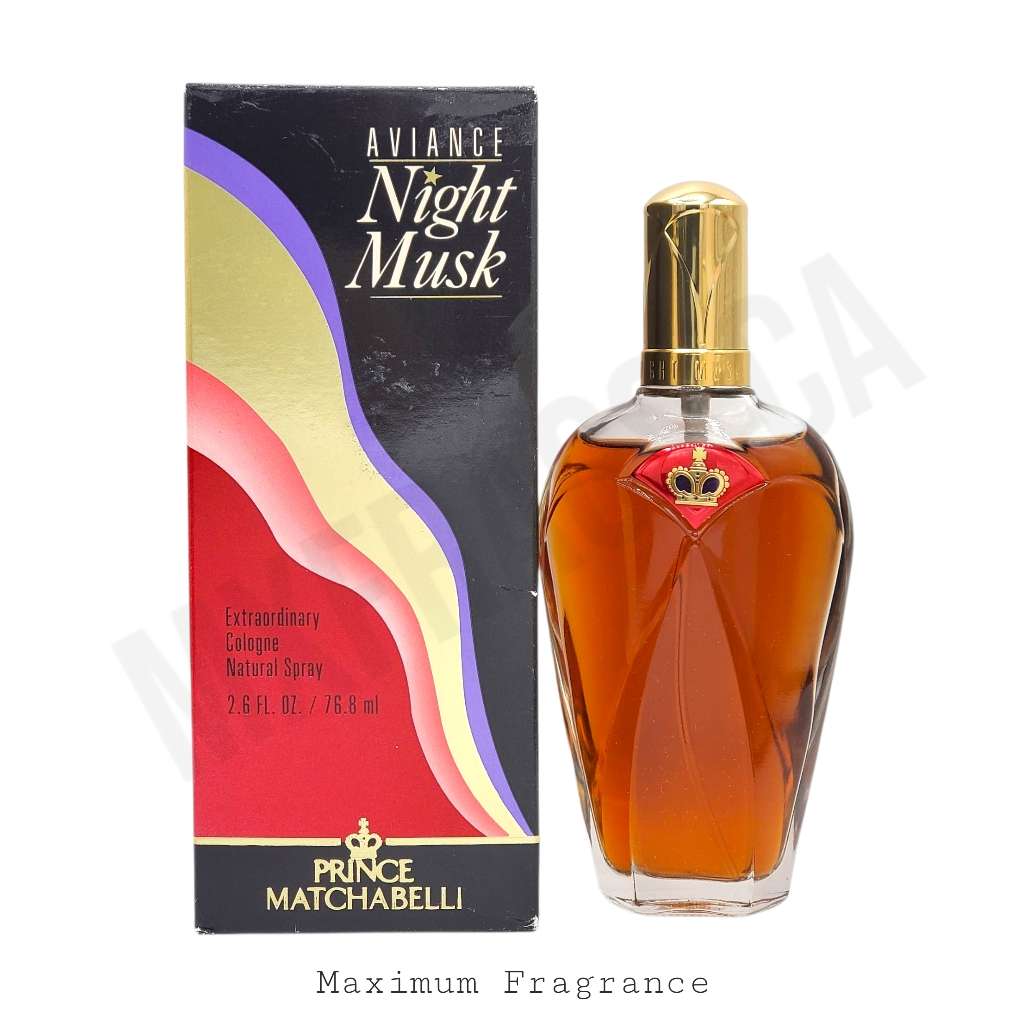 Aviance Night Musk Cologne Spray - Maximum Fragrance