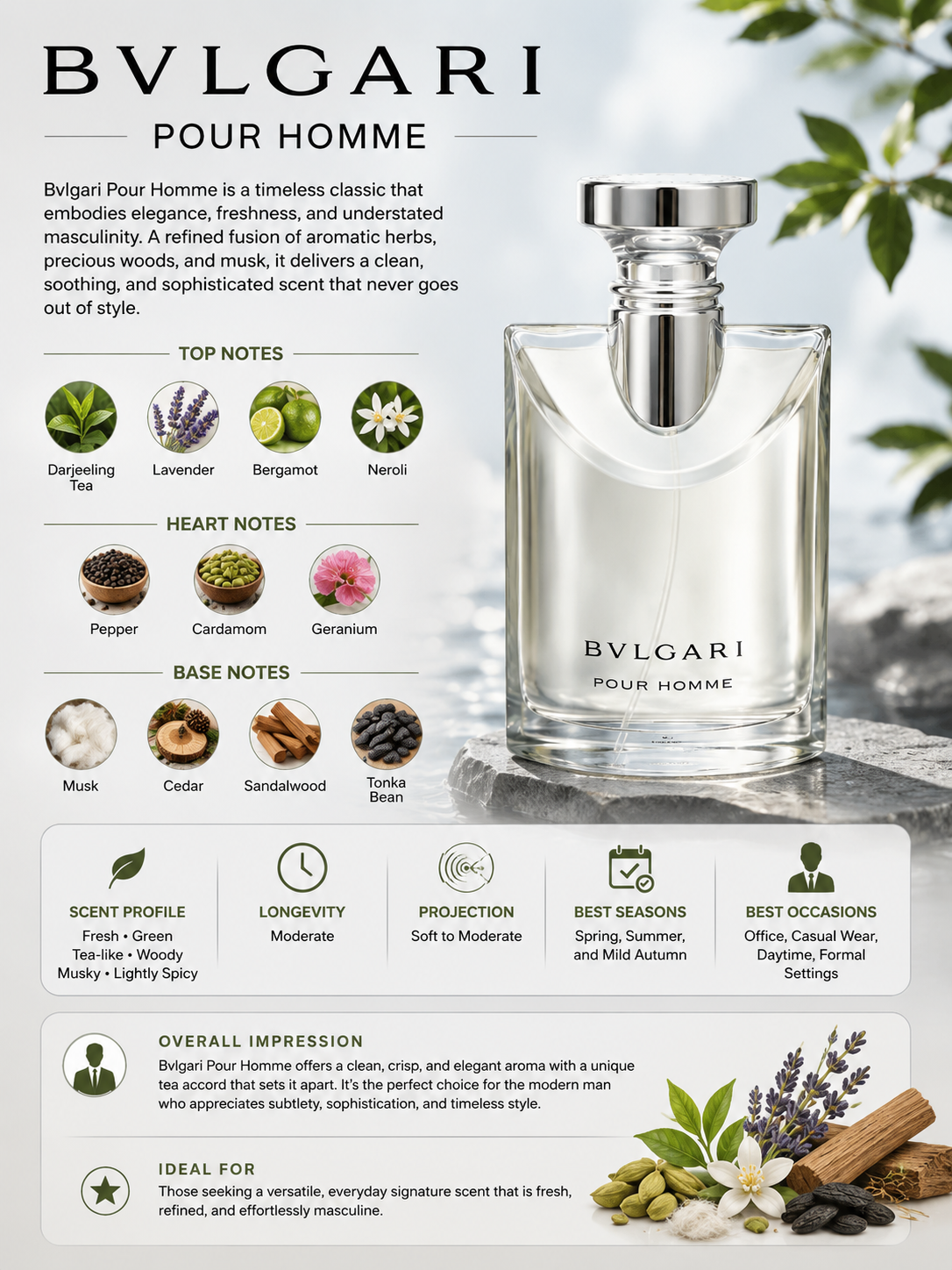 Bvlgari Pour Homme – Maximum Fragrance