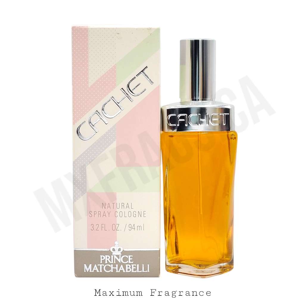 Cachet Spray Cologne - Maximum Fragrance
