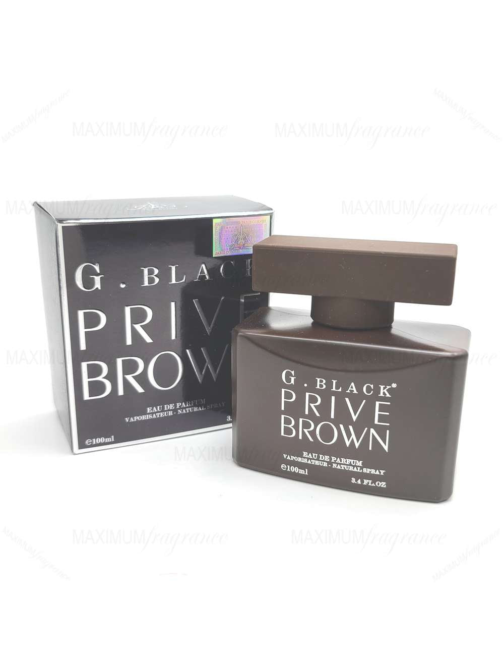 Gblack Prive Brown - Maximum Fragrance