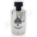 Game Of Spades Platinum - Maximum Fragrance