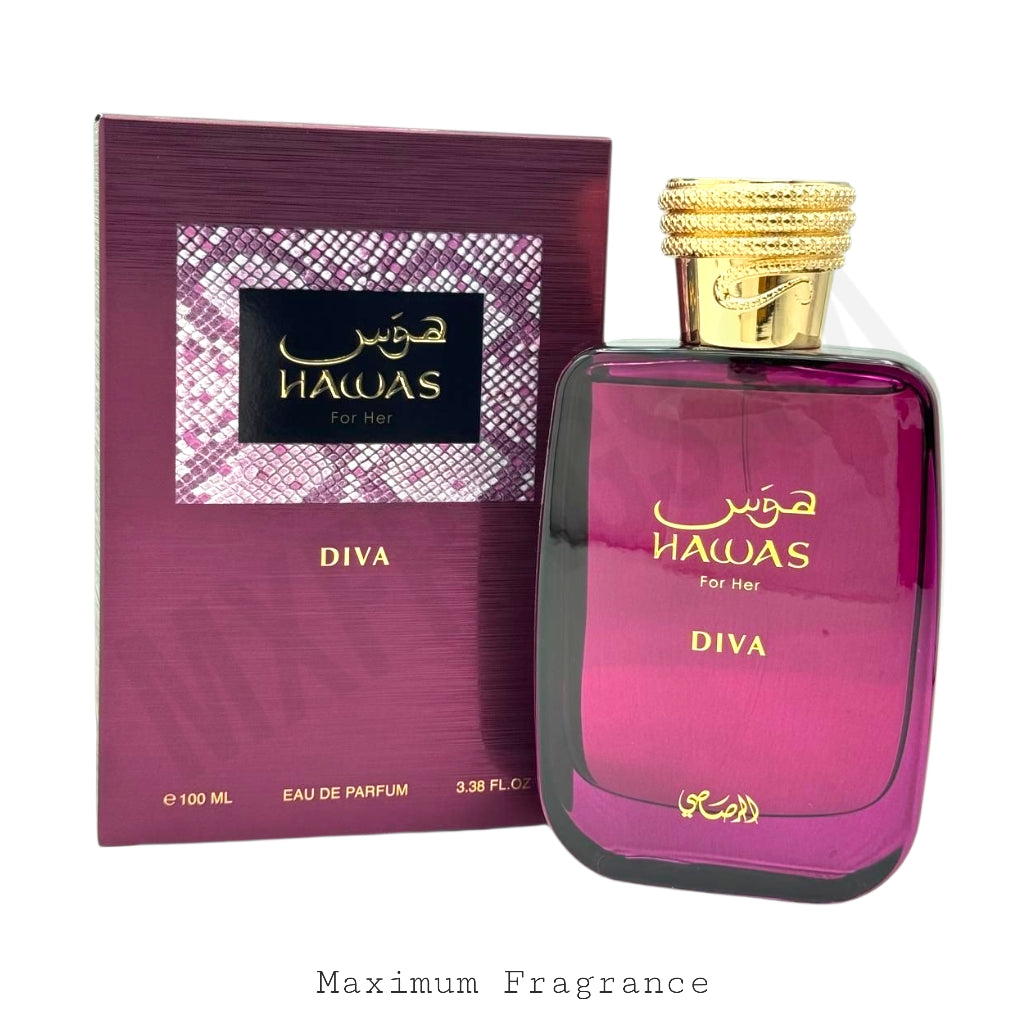 Hawas Diva For Her - Maximum Fragrance