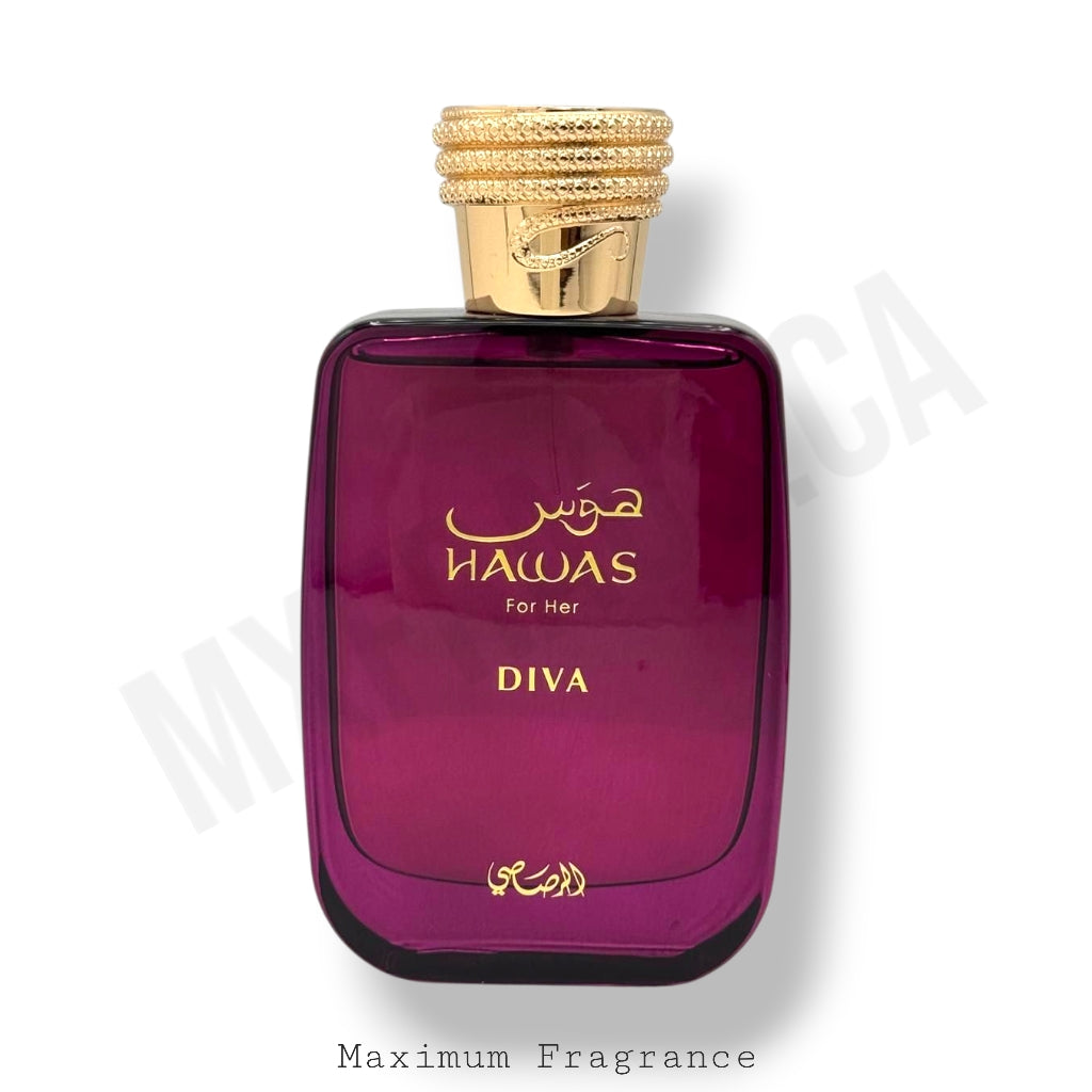 Hawas Diva For Her - Maximum Fragrance