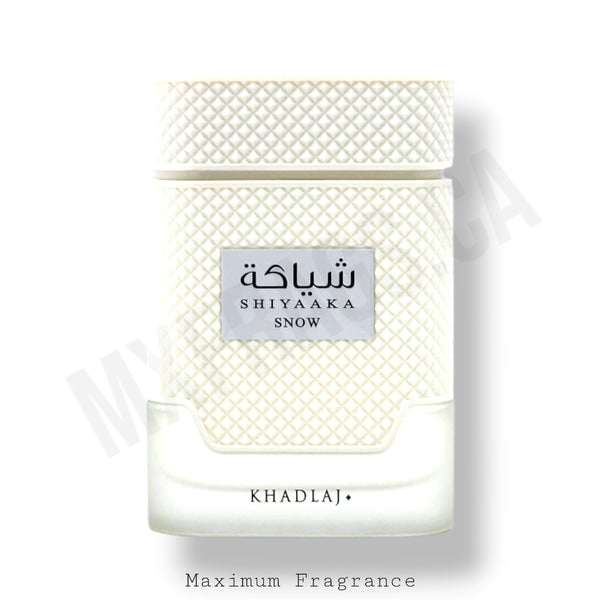 香水(ユニセックス) KHADLAJ SHIYAAKA  100ml Khadlaj Shiyaaka Snow – Maximum Fragrance