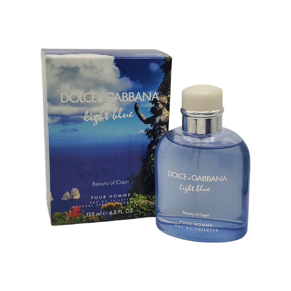 Light Blue Beauty of Capri Pour Homme