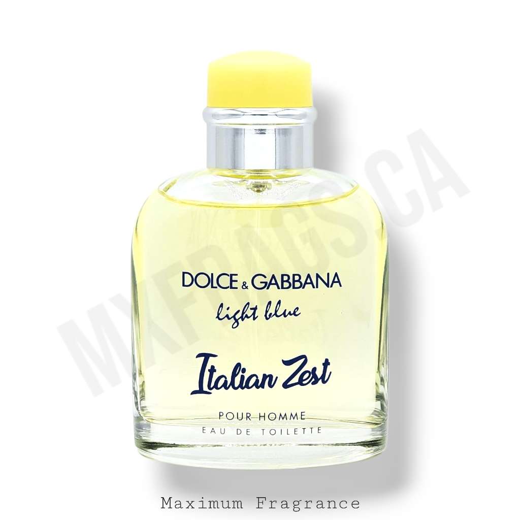 Light Blue Italian Zest Pour Homme - Maximum Fragrance