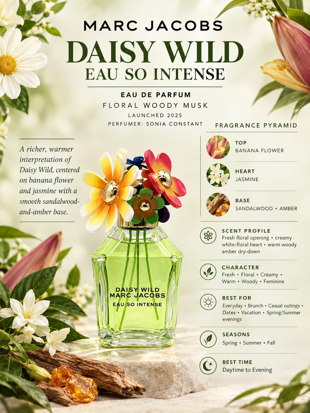 Marc Jacobs Daisy Wild Eau So Intense – Maximum Fragrance