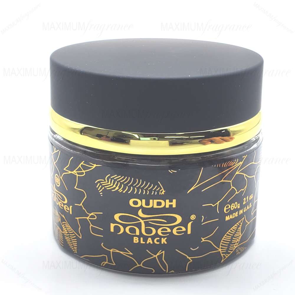 Oudh Nabeel Black 60G Bakhoor - Maximum Fragrance