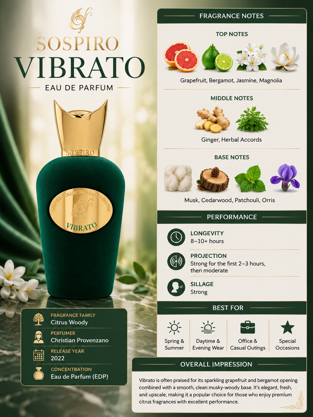 Sospiro Vibrato – Maximum Fragrance