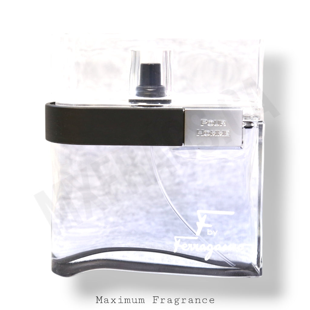 Salvatore Ferragamo F by Ferragamo Black Pour Homme