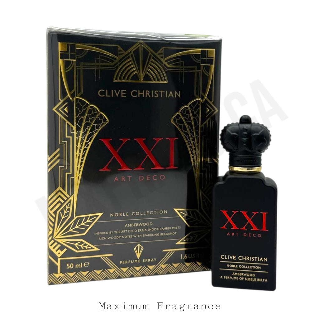 XXI Art Deco AmberWood - Maximum Fragrance